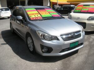 2014 SUBARU  IMPREZA (Silver) <br>Mileage: 75000,397 mi.