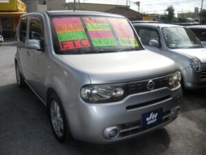 2010 NISSAN  CUBE ( Silver) <br>Mileage: 51,313 mi.