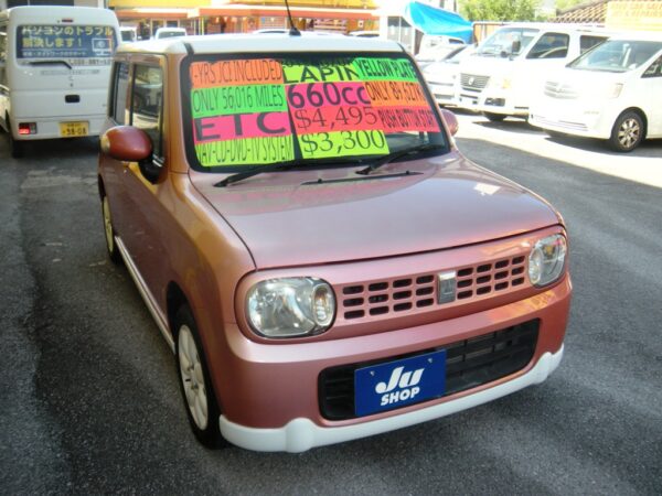 2013 SUZUKI  LAPIN (Pink) <br>Mileage: 56,016 mi.