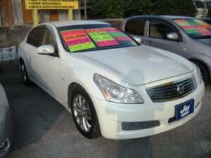 2006 NISSAN  SKYLINE ( PEARL White) <br>Mileage: 73,783 mi.