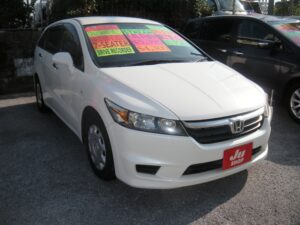 2007 HONDA  STREAM (Pearl White) <br>Mileage: 54,880 mi.