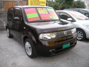 2014 NISSAN CUBE ( Brown) <br>Mileage: 63,635 mi.