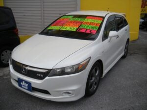 2008 HONDA  STREAM RSZ (Pearl White) <br>Mileage: 30,440 mi.